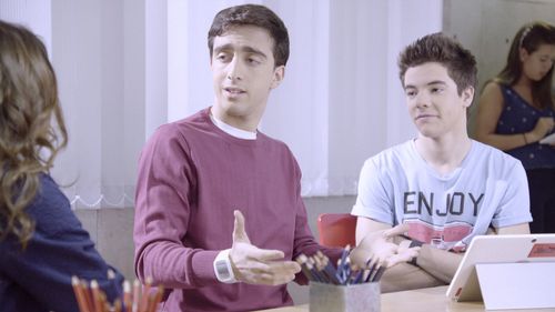 Renato Quattordio and Javier Eloy Bonanno in Once: Episodio 130 (2018)