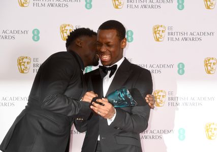 Daniel Kaluuya and Micheal Ward at an event for EE British Academy Film Awards (2020)