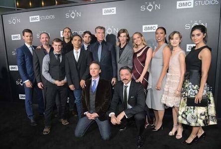 Cast of AMC's 'The Son' at the Los Angeles Premiere.