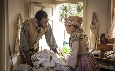 Shalita Grant and McKinley Belcher III in Mercy Street (2016)