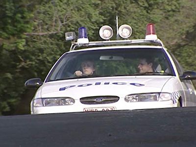 Lisa McCune and William McInnes in Blue Heelers (1994)