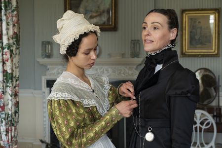 Suranne Jones and Albane Courtois in Gentleman Jack (2019)