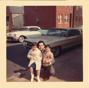 Dad , Me and my sister Janice