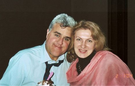 Tatiana Chekhova and Jay Leno