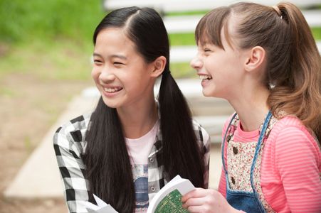 Lauren Lindsey Donzis and Zoe Manarel in An American Girl Story: Summer Camp, Friends for Life (2017)