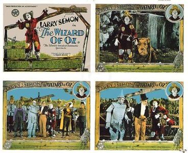 Oliver Hardy, Spencer Bell, Charles Murray, Larry Semon, and Josef Swickard in The Wizard of Oz (1925)