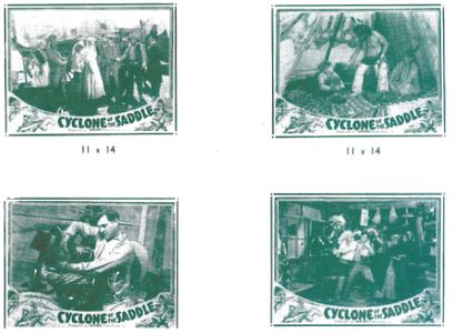 Yakima Canutt, Janet Chandler, Chief Thunderbird, Helen Gibson, Rex Lease, Milburn Morante, and Bobby Nelson in Cyclone 