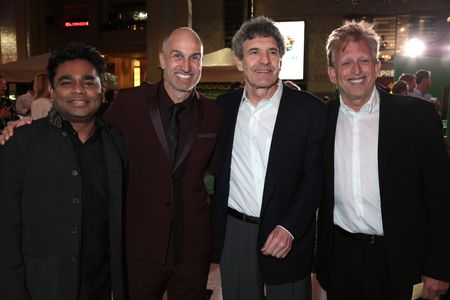 Joe Roth, Craig Gillespie, and Alan F. Horn at an event for Million Dollar Arm (2014)