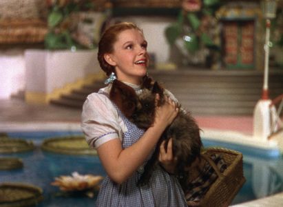 Judy Garland and Terry in The Wizard of Oz (1939)