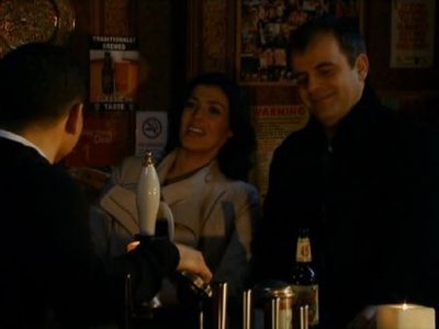 Simon Gregson and Kym Marsh in Coronation Street (1960)