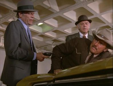 William Bramley, Neville Brand, and Dennis Weaver in McCloud (1970)