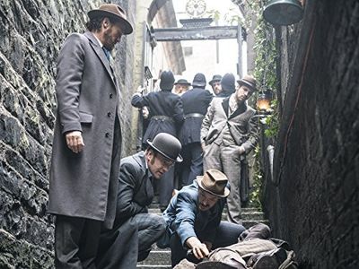 Jerome Flynn, Matthew Macfadyen, Adam Rothenberg, and Benjamin O'Mahony in Ripper Street (2012)