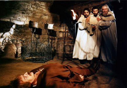 Pavel Nový, Vladimír Ráz, Ondrej Vetchý, and Martin Sobotka in Rabín a jeho Golem (1995)