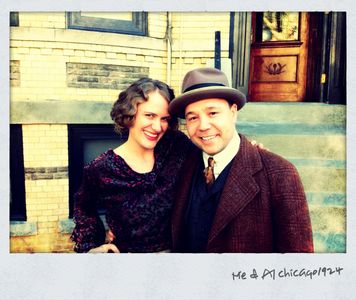 Stephen Graham and Maggie Fine -Boardwalk Empire Shoot Episode 404