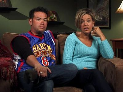 Kate Gosselin and Jonathan Gosselin in Jon & Kate Plus 8 (2007)