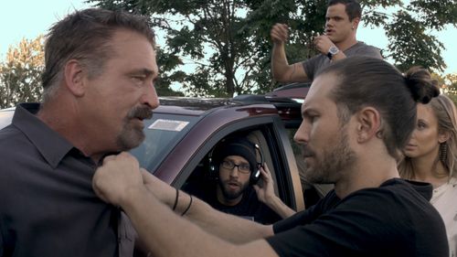 Daniel Baldwin, Andy Bowles, Chris Casiero, Julian Gavilanes, and Lauren Kay Levy in Damage Control (2019)