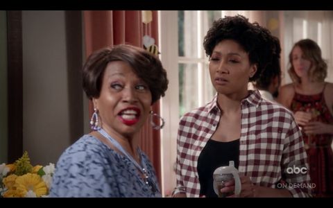 Shondalia White as Erica in ABC's Blackish