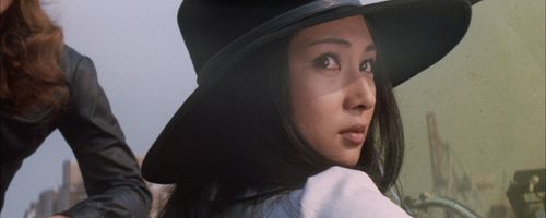 Meiko Kaji in Stray Cat Rock: Machine Animal (1970)