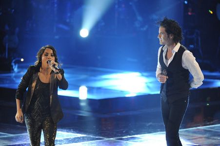 Pat Monahan and Vicci Martinez in The Voice (2011)