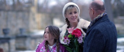 Corbin Bernsen, Oksana Orlan, and Kristina Pimenova in The Russian Bride (2018)