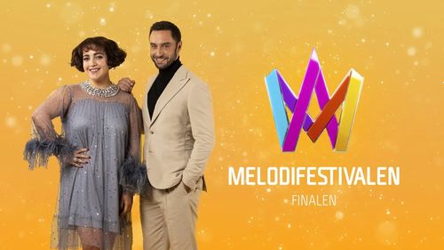 Måns Zelmerlöw and Shima Niavarani in Melodifestivalen 2021 (2021)