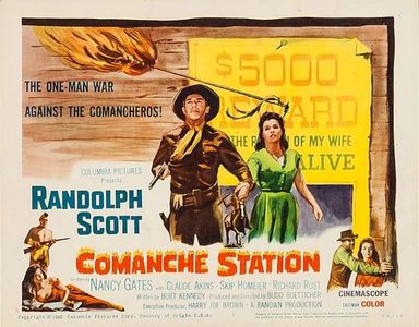 Randolph Scott and Nancy Gates in Comanche Station (1960)