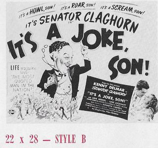 June Lockhart, Kenny Delmar, and Kenneth Farrell in It's a Joke, Son! (1947)