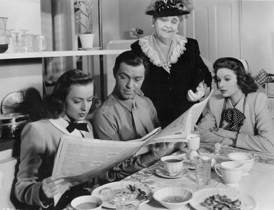 Jane Darwell, Patti Brill, Dennis Day, and Anne Shirley in Music in Manhattan (1944)