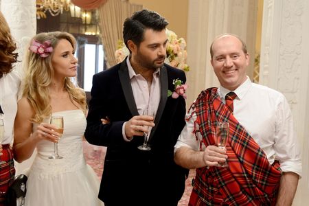 Aleksey Chumakov, Yuliya Kovalchuk, and Sergey Burunov in Get married urgently (2015)