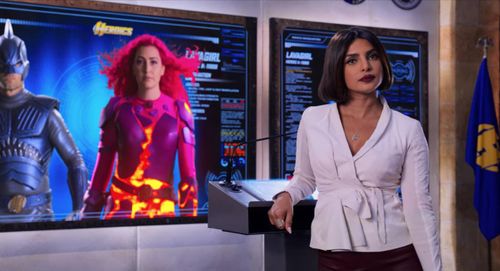 J.J. Dashnaw, Priyanka Chopra Jonas, and Taylor Dooley in We Can Be Heroes (2020)