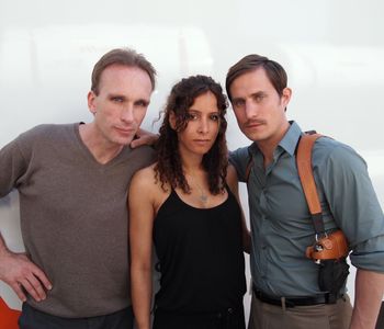 Actors Peter Greene, Yvonne Maria Schaefer, Clemens Schick,Film Production The Child, Berlin 2011