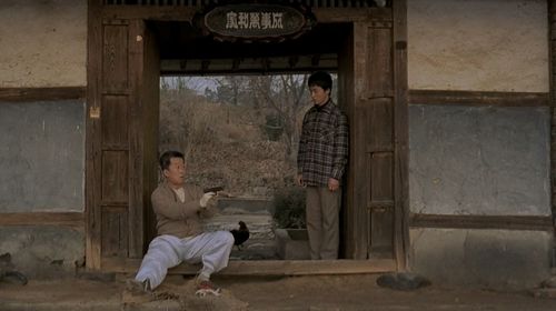 Gye-nam Myeong and Kim Young-min in Address Unknown (2001)