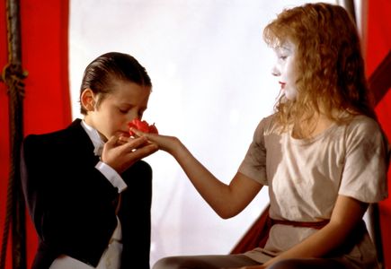 Adan Jodorowsky and Faviola Elenka Tapia in Santa Sangre (1989)