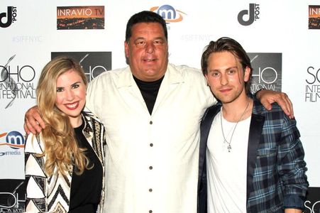 Sainty Nelsen, Steve Schirripa, and Eric Nelsen at the SOHO Film Festival screening of 