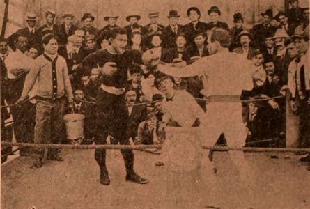 Charles Avery in Dooley Referees the Big Fight (1910)