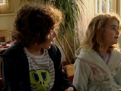 Daniel Roche and Ramona Marquez in Outnumbered (2007)