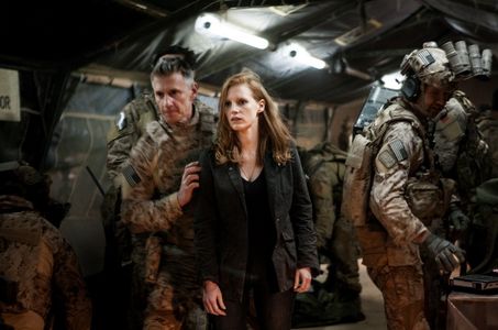 Christopher Stanley and Jessica Chastain in Zero Dark Thirty (2012)