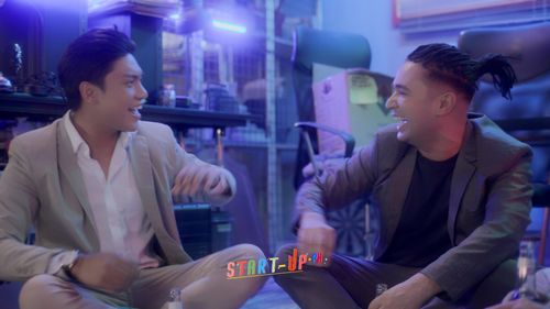 Royce Cabrera and Boy 2 Quizon in Start-Up Ph (2022)