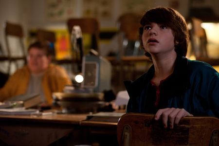 Joel Courtney and Riley Griffiths in Super 8 (2011)