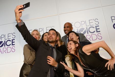 Piper Perabo, Wilmer Valderrama, Jordana Brewster, Ken Jeong, Boris Kodjoe, Molly Shannon, and Jamie Chung at an event f