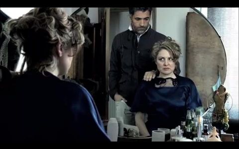 Antonio Mancino and Lisa Genovese in Blue Dress (2010)