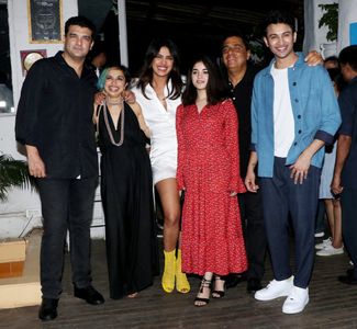 Ronnie Screwvala, Priyanka Chopra Jonas, Shonali Bose, Siddharth Roy Kapur, Zaira Wasim, and Rohit Saraf