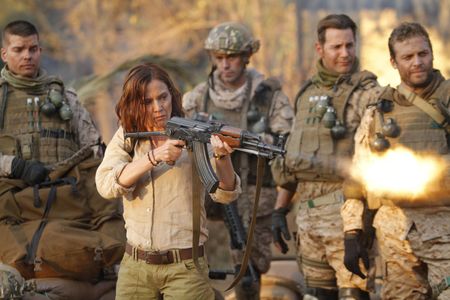 Aurélie Meriel and Lex Shrapnel in Seal Team Eight: Behind Enemy Lines (2014)