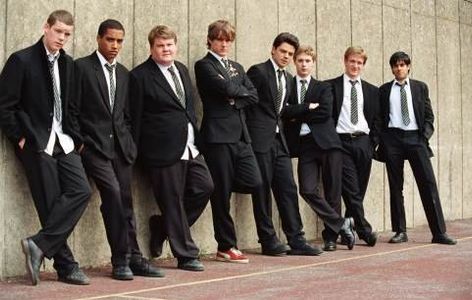 James Corden, Sacha Dhawan, Andrew Knott, Russell Tovey, Dominic Cooper, Samuel Barnett, Samuel Anderson, and Jamie Park