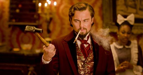 Leonardo DiCaprio and Danièle Watts in Django Unchained (2012)