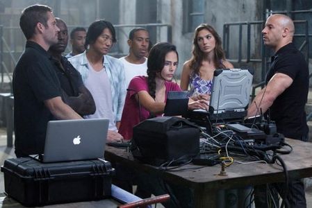 Vin Diesel, Jordana Brewster, Sung Kang, Ludacris, Tyrese Gibson, Paul Walker, Tego Calderon, Don Omar, and Gal Gadot in