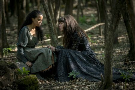 Ana Ularu and Jordan Loughran in Emerald City (2016)