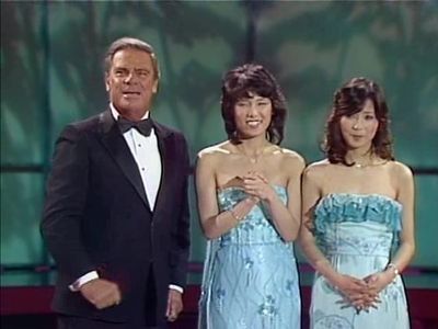 Keiko Masuda, Mie, and Bert Parks in Pink Lady (1980)