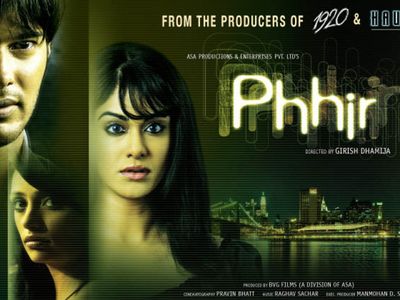 Roshni Chopra, Rajneesh Duggal, and Adah Sharma in Phhir (2011)