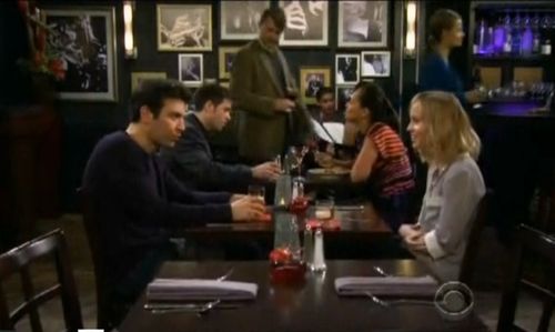 As 'Robyn-with-a-Y' on How I Met Your Mother (w/Josh Radnor)